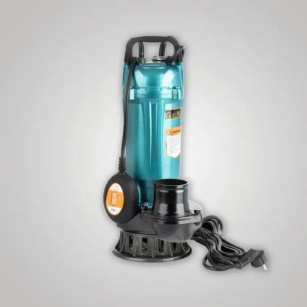 الکتروپمپ کف‌کش گالی 4 اینچ 10 متری مدل QDX50-7-1.5FG تک فاز